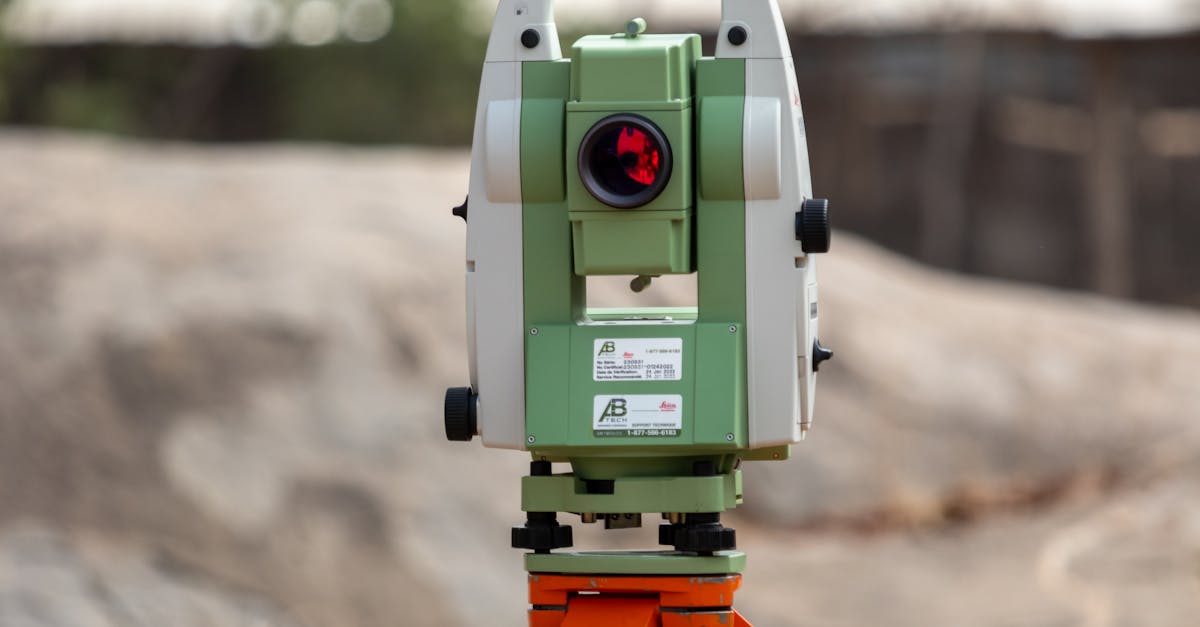 Essential Equipment for Conducting Topographic Surveys